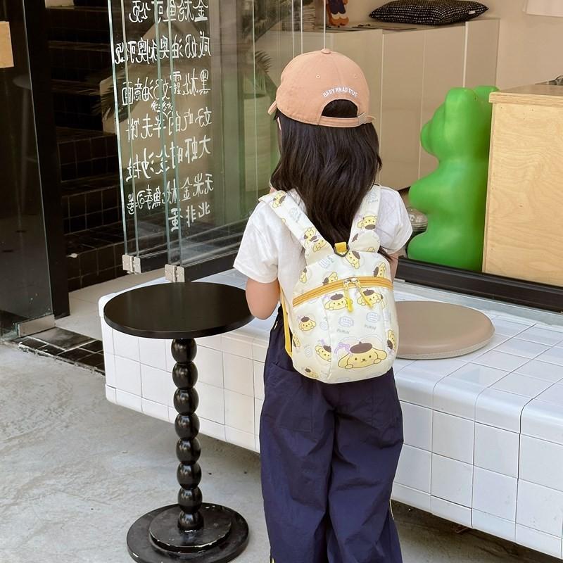 Adorable Cartoon Kids Backpack Nylon Material Cute Design For Boys And Girls