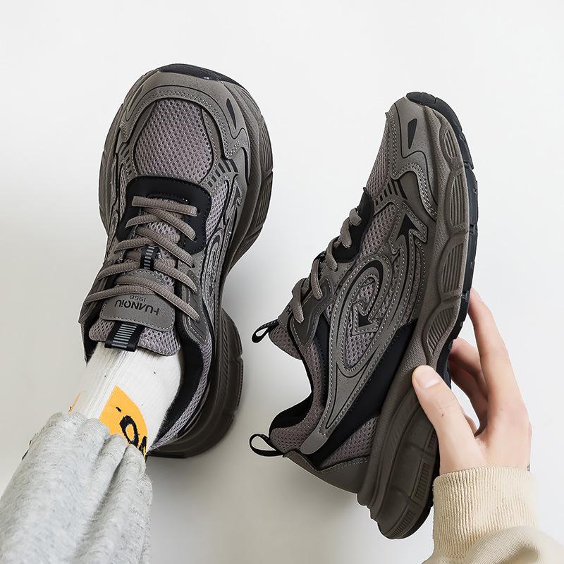 Global new old platform sneakers catwalk casual breathable tenth generation ins heightening dad shoes 39