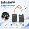 2Pcs Copper Terminals Carbon Brushes Graphite Rectangular Brush Blocks  Angle Grinder Repair