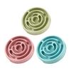 Slow Feeder Dog Bowl Slow Feeding Pet Bowl Maze Puzzle Bowl Prevents Choking Gulping for Dogs And Cats Healthy Eating