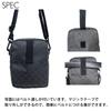 Mini Vertical Shoulder Bag with Multiple A5 and Gusseted Stylish Black Checkered Features a wallet gadget and slim Ideal for and everyday Men's