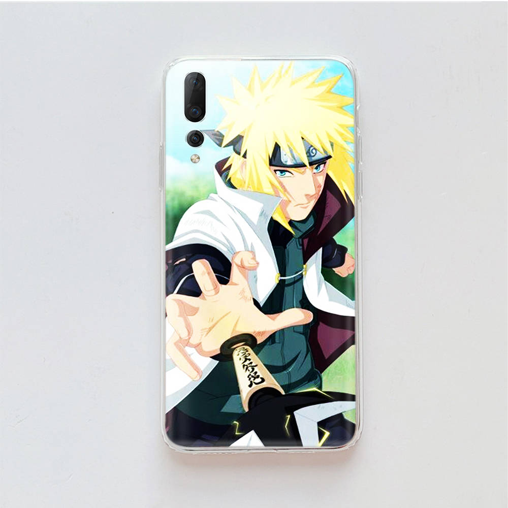 Transparent Case for Samsung A04 A14 A23 M33 M53 Realme 10 9 C35 C55 VIVO X80 Infinix Hot 30 Note 11 Tecno Spark 8P Pro W-83 Naruto Gaara