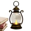 Portable Retro Lantern Lamp Handheld  LED Tent Light Battery Powered Home Decor Lights Outdoor Camping Lantern  Night Lights