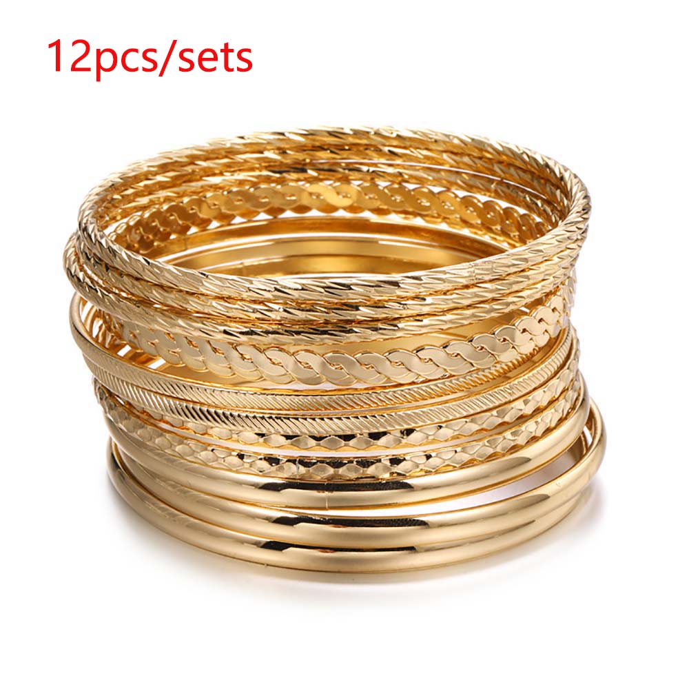 New Fashion Boho Punk 10Pcs/Sets Cuff Bracelets & Bangles For Women Love Pulseiras Bangle Set Feminina Jewelry Charm Gifts