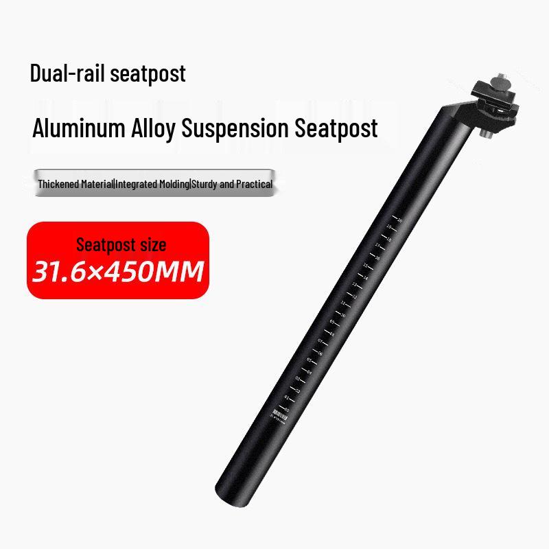 "Aluminum Alloy Seat Post Extension Rod for Mountain and Road Bikes"