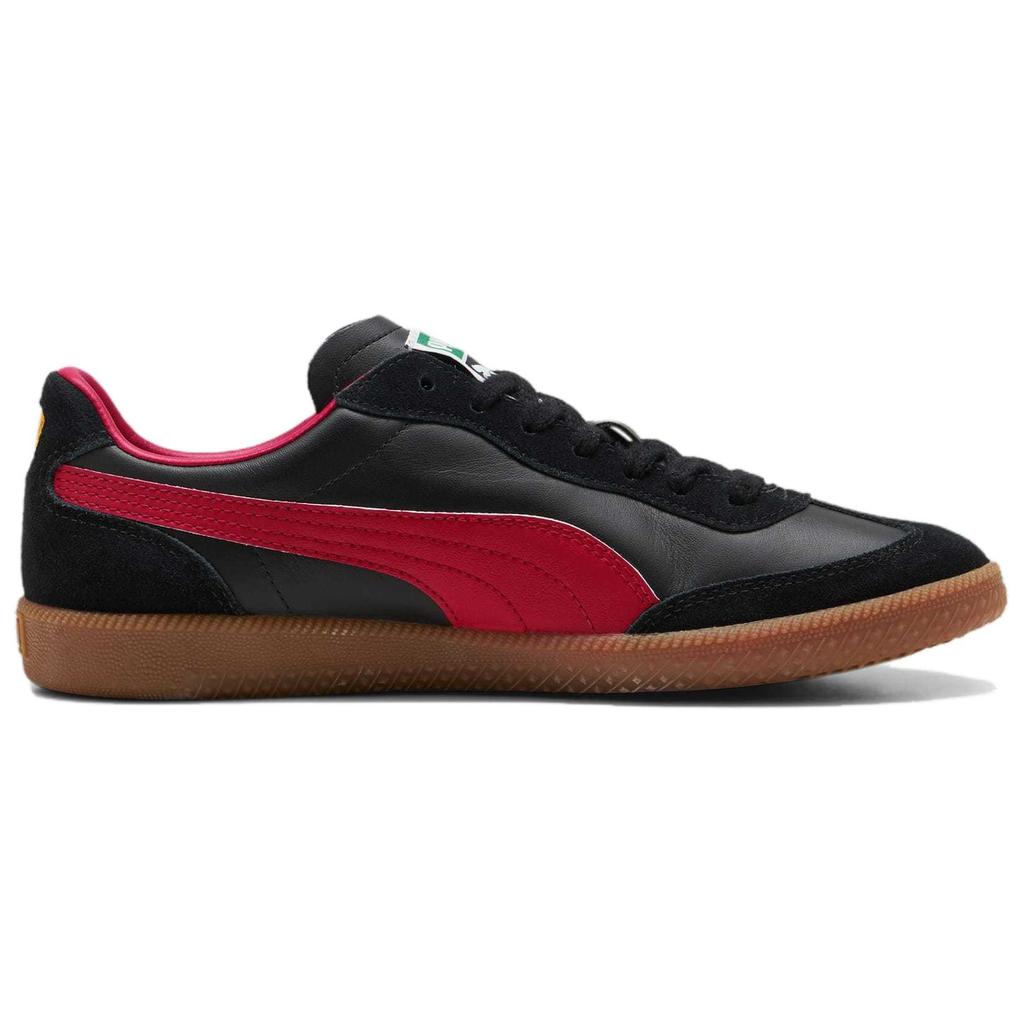 Puma Liga Comfortable Breathable Low-Top Casual Shoes Unisex sneaker Black Red 356999-21