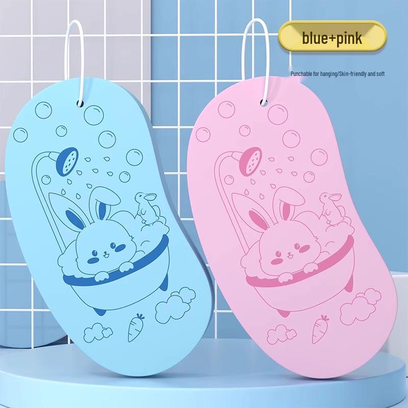 Kinder- & Damen Peelinghandtuch - Schmerzloser Entferner abgestorbener Haut zum Baden & Rückenwaschen