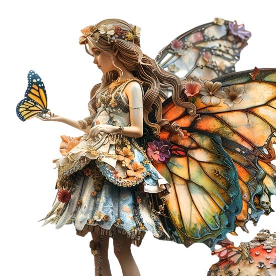 Decorazioni Giardino delle Fate da Esterno, Pali Decorativi a Forma di Fungo in Acrilico per Giardino, Cartello Giardino Spiritello del Bosco Fantasioso, Inserimenti per Vasi da Fiori Resistenti alle Intemperie per