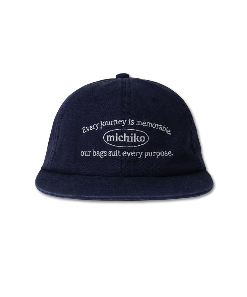 Michikoleondeonkosino Washed Cotton Camp Cap Navy