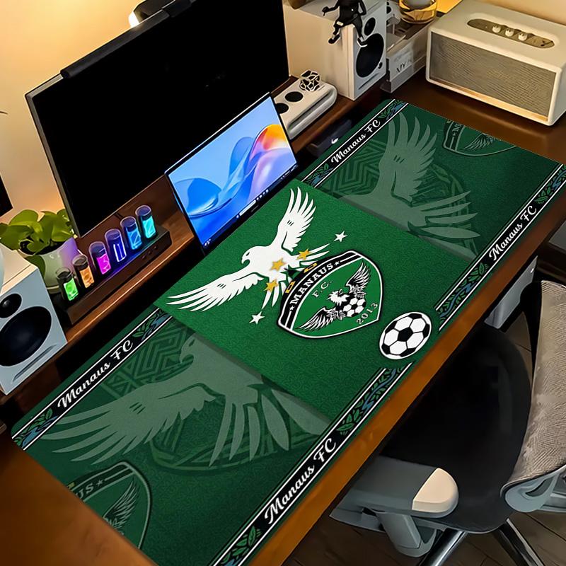 MANAUS FC Color Mouse Pad Large Gaming Table Cushion Non-slip Laptop Tablet Big Mousepad XXL Mat Mini PC Playmat With Lock edge