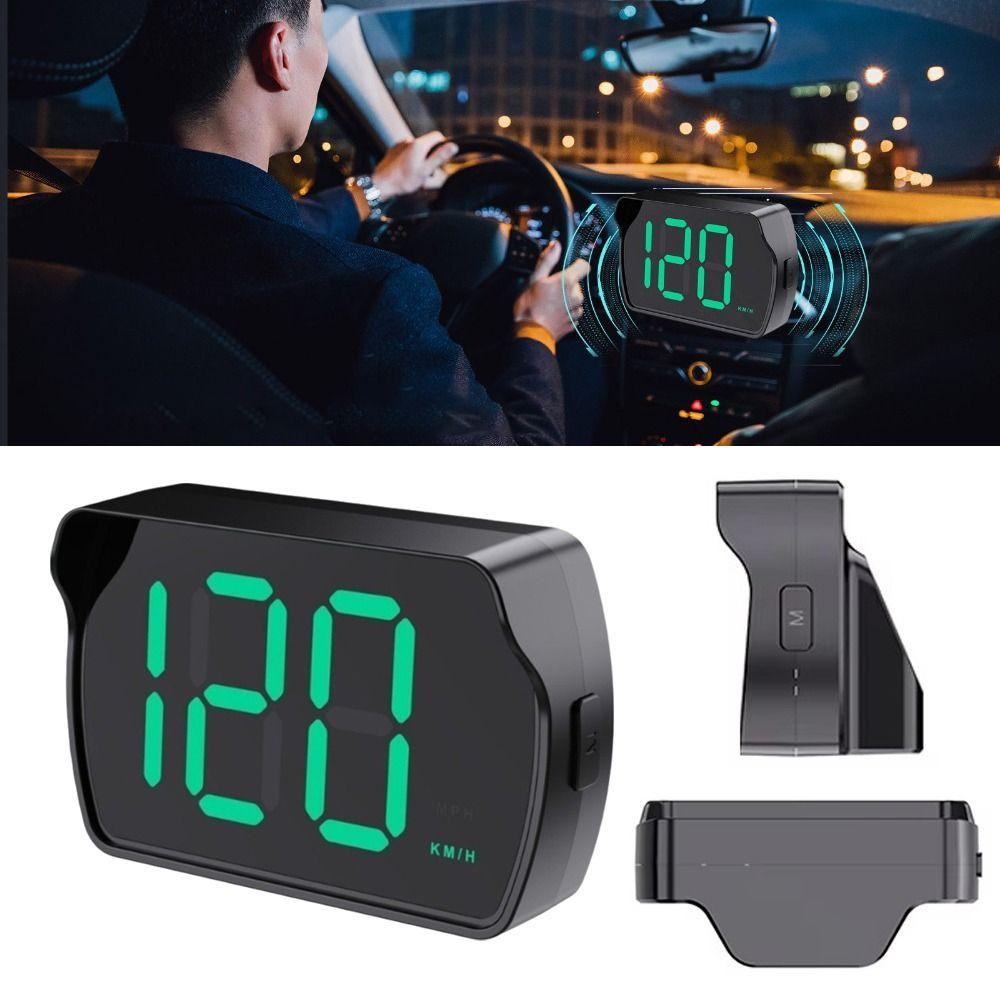 KMH/MPH Digital Speedometer Plug And Play HUD Speed Meter  Car Accessories