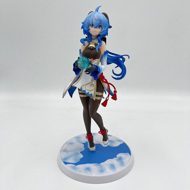 Gunnhildr Genshin Impact Anime Figure Ganyu /Eula Action Figure Paimon /Klee /Keqing Figurine Collection Model Doll Toys