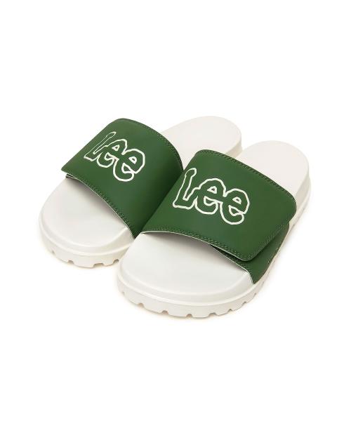 [Lee] Twitch Logo Velcro Slide Green LE2601SE02GN 230