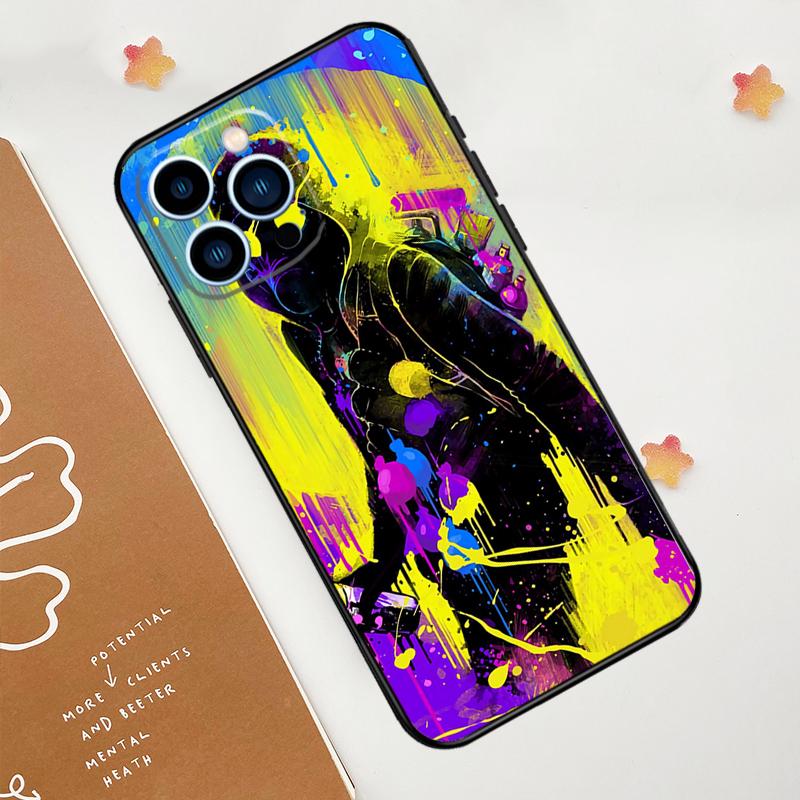Graffiti Phone Case For iPhone 17 Pro Max 14 11 15 16 Pro Max 13 12 mini 16 Plus 16e 17 Air Funda