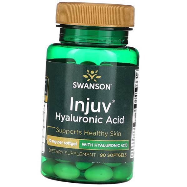 

Hyaluronic Acid, Injuv Hyaluronic Acid 70, Swanson 90vegcaps (68280012) 90vcaps