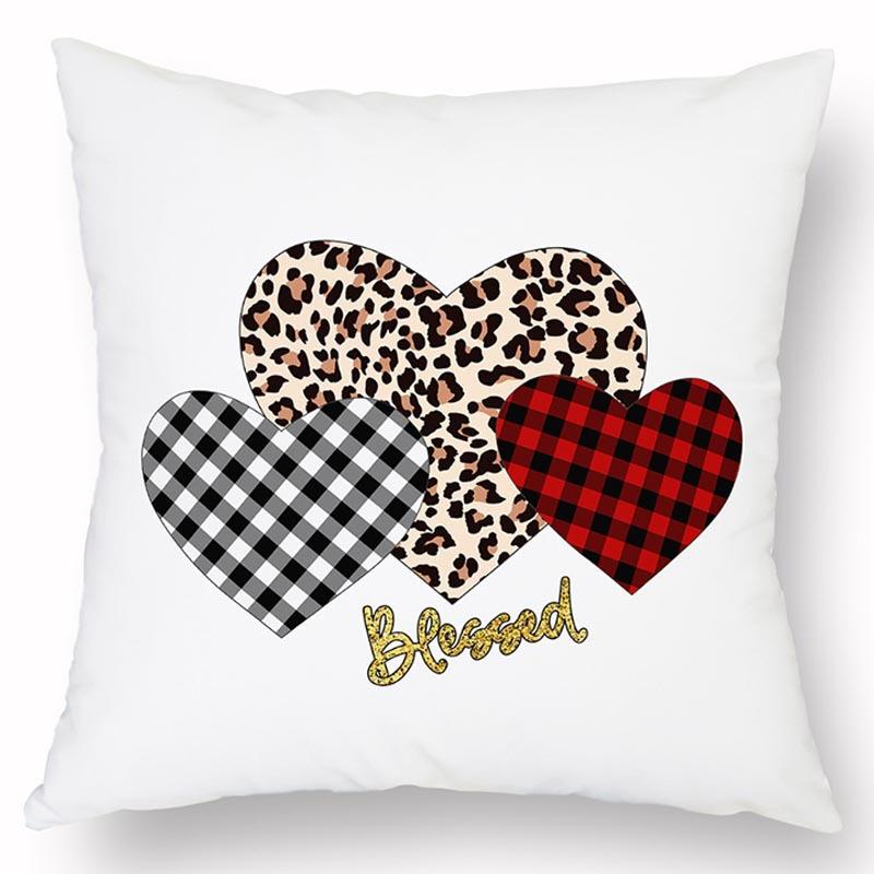 Νέα Χριστουγεννιάτικη Λινή Τυπωμένη Μαξιλαροθήκη Σπίτι Καναπές Σαλόνι Διακοπές Ανθεκτικό στη Βρωμιά Μαξιλάρι