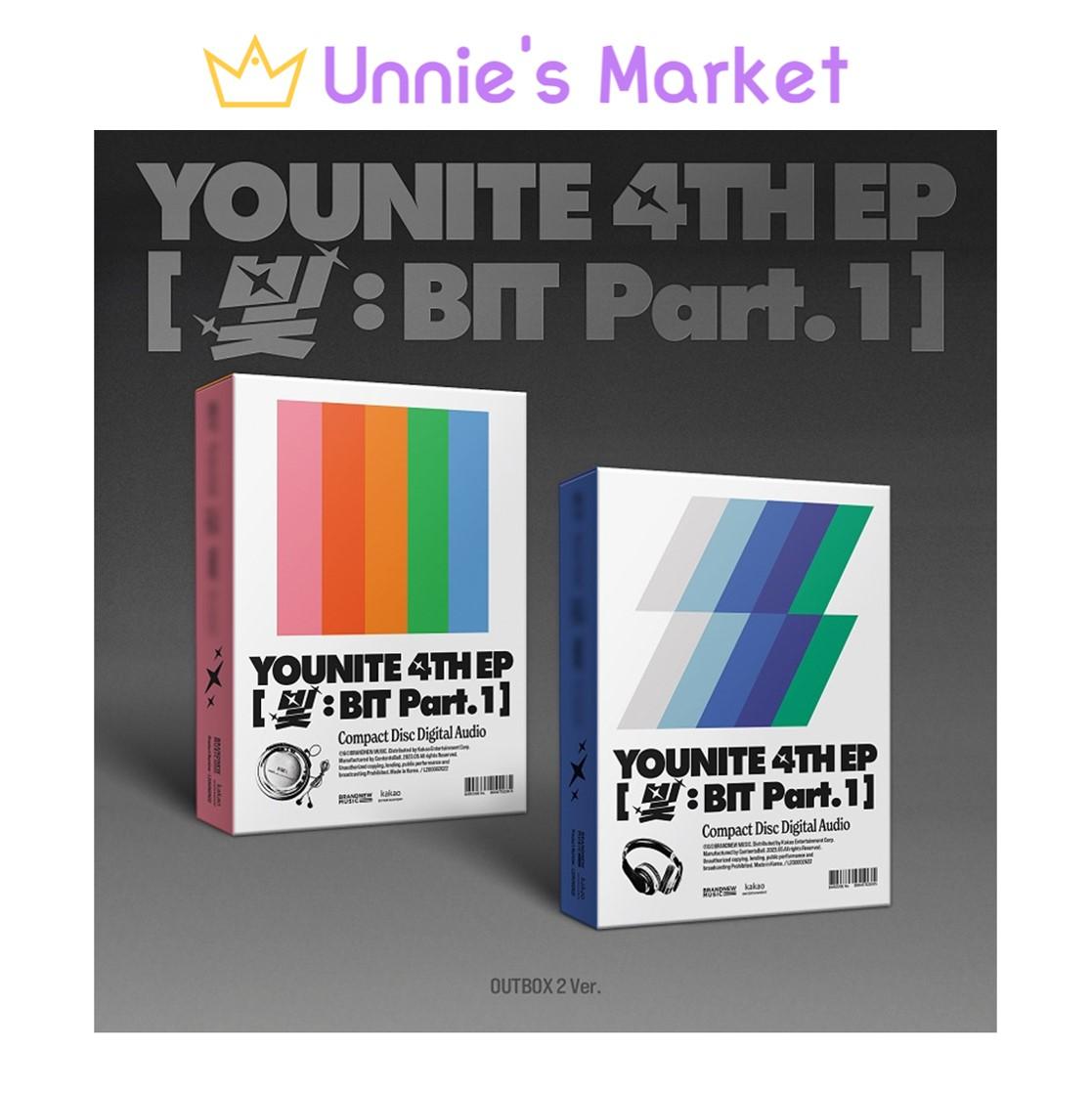 

YOUNITE BIT Part.1 4-й мини-альбом + подарок в подарок NO POSTER_O-neul Ver.