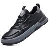 Men's Shoes High Quality Leather Lace-up Casual Shoes Comfy Luxury Brand Tenis Men Sneakers Walking Skateboard shoes Mocassins