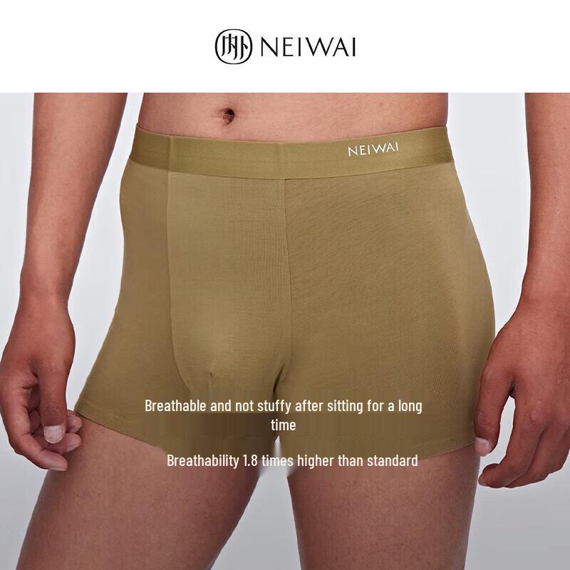 NEIWAI Men's Orange Label 80-Count Modal Tencel Boxer Briefs 3-Pack