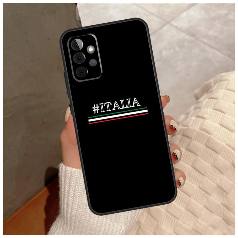 Cover Bandiera Italia per Samsung Galaxy A15 A35 A55 A32 A12 A22 A52 A06 A54 A34 A14 A56 A36 A26 A16 A13 A53
