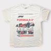 Formula 1 F1 Racing Graphic T- Shirt White Pinnacle of Motorsport Men's Large