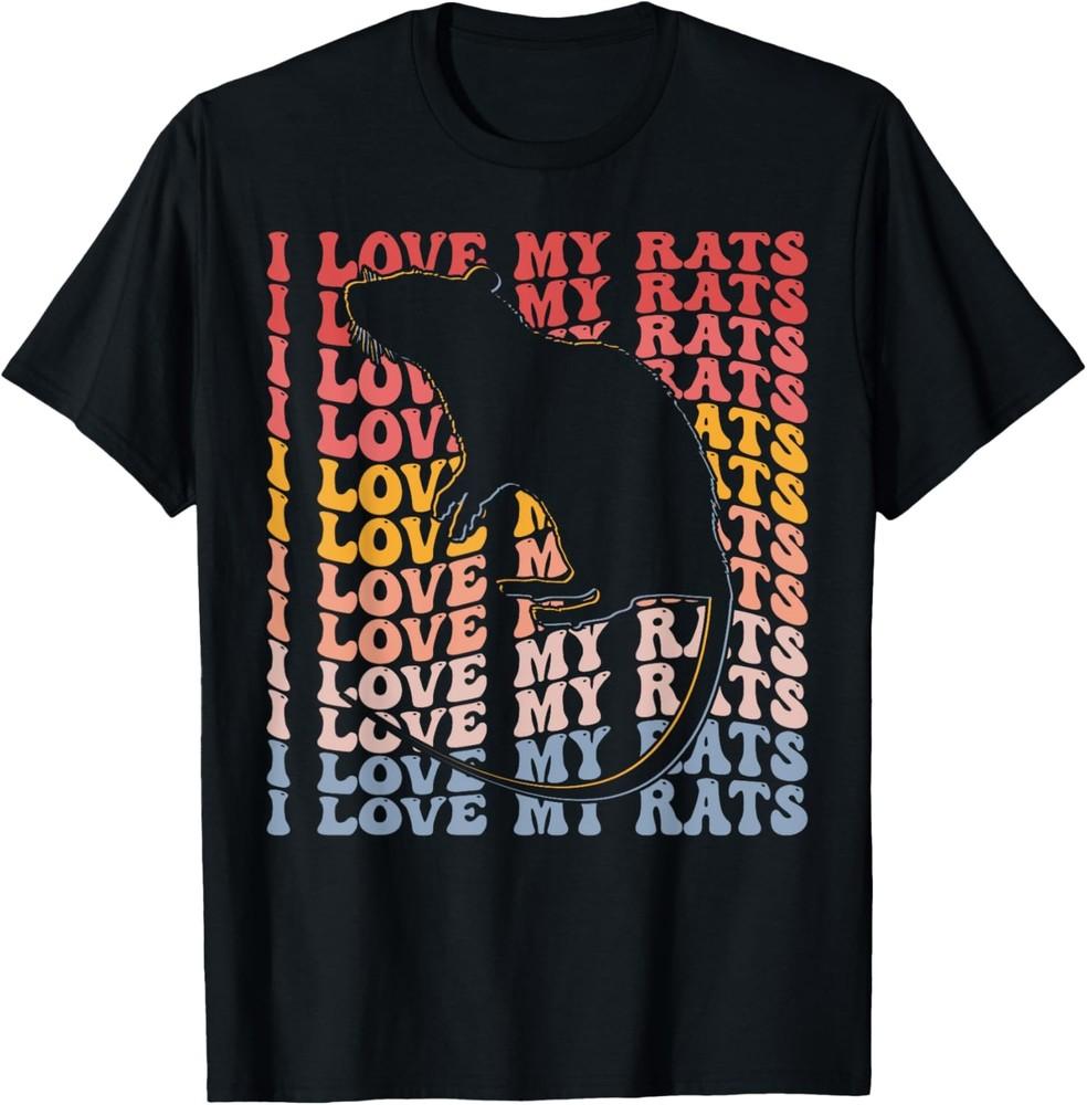 Я Люблю Своих Крыс Крутая Крыса Владелец Крысы Футболка Унисекс Футболка XL
