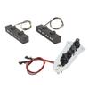 4 String Pickup Set Noiseless Pickup with Wired Bass Control Plate Musical Instrument Accessories