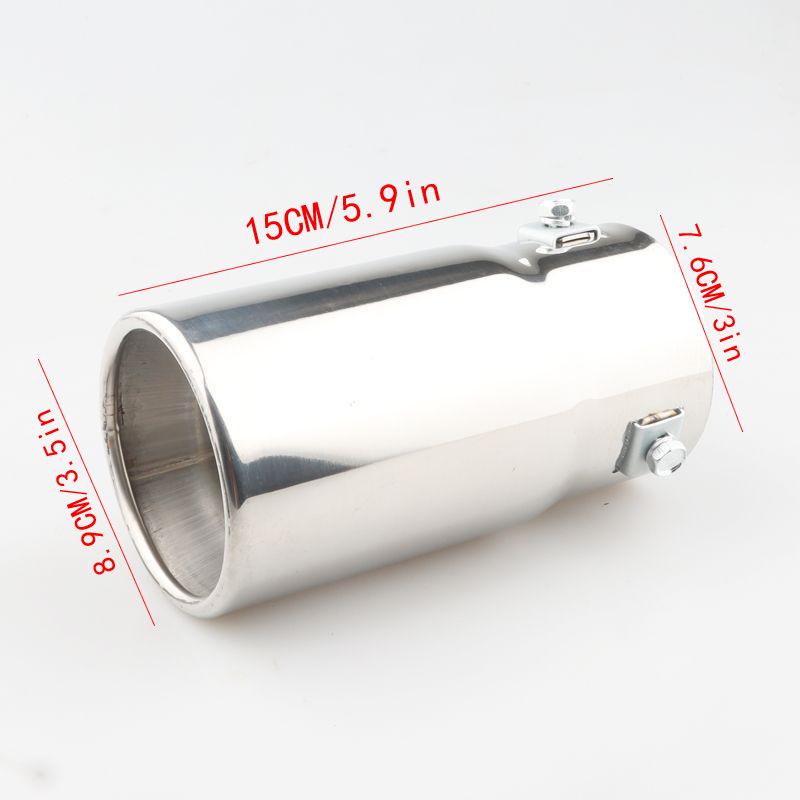 Stainless Steel Exhaust Tip for Toyota Reiz, Camry, Old Crown, Prado, and FJ Cruiser Modifications