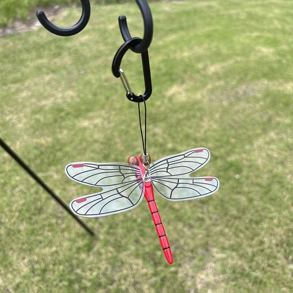 Libellen-Hutclip Falsche Libellen-Clips Outdoor 3D Realistisches Kleines Ornament Für Wandern Camping Hof Garten Hut Rucksack Pflanze