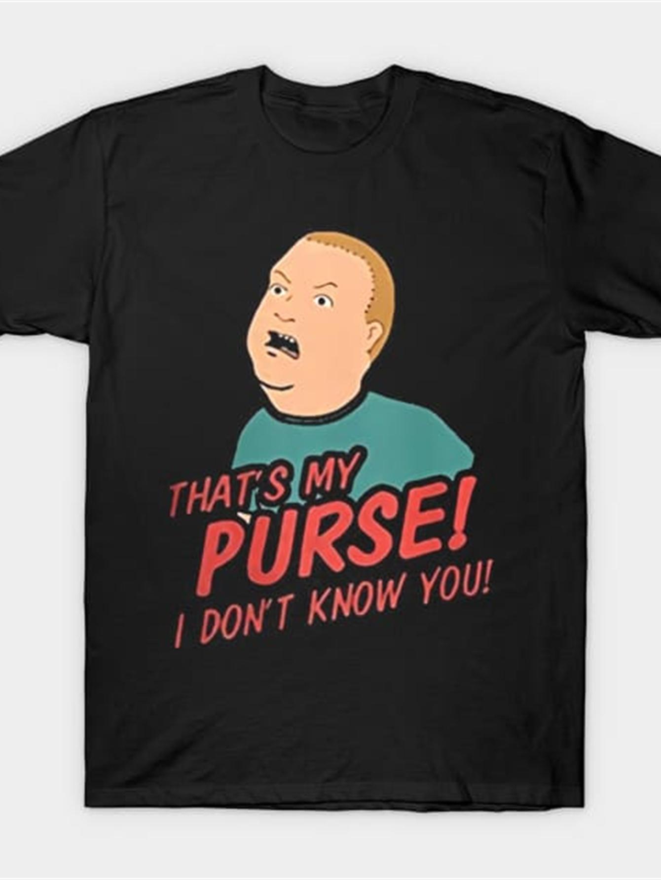 

[That s My Purse T-Shirt] That s My Purse I Don T Know You T-Shirt - Men s Fitness XXXXXL чорний