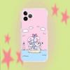 Esther Bunny Cute For iPhone 17,16,15,14,13,12,11,Air,X,XR,Pro,Max,Plus Transparent Clear Cover