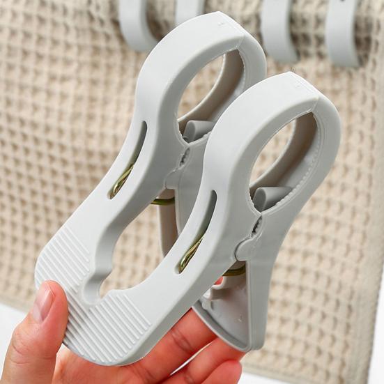 5Pcs Plastic Clothes Pins Windproof Strong Grip Clothes Pegs Heavy Duty Sheets Towels Laundry Clothing Drying Clothespin Clip