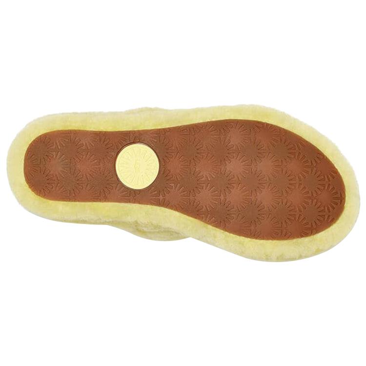 UGG Oh Yeah Thick Sole Sandals Yellow Women's 1107953-MRT