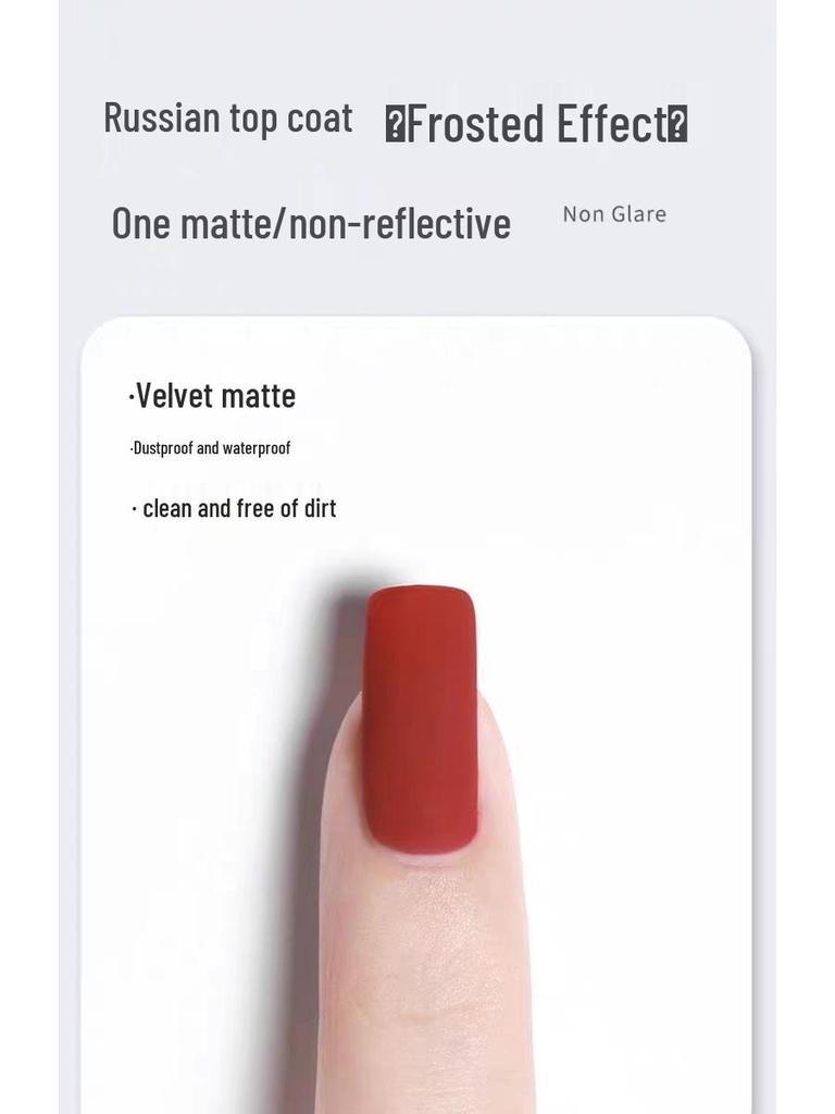 Large Matte No-Wipe Base & Top Coat Strengthening Gel for Nail Salons – Anti-Lifting, Leveling Formula