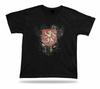 Heraldic Lion Symbolises Strength Bravery Loyalty Moder Stylish T Shirt Design