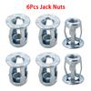 M4 M5 M6 M8 Petal Shape Metal Nut Expansion Screw Molly Jack Nuts Jacknut License Plate Fix Panel Clamp Lock Rivet Nut Rivetnut
