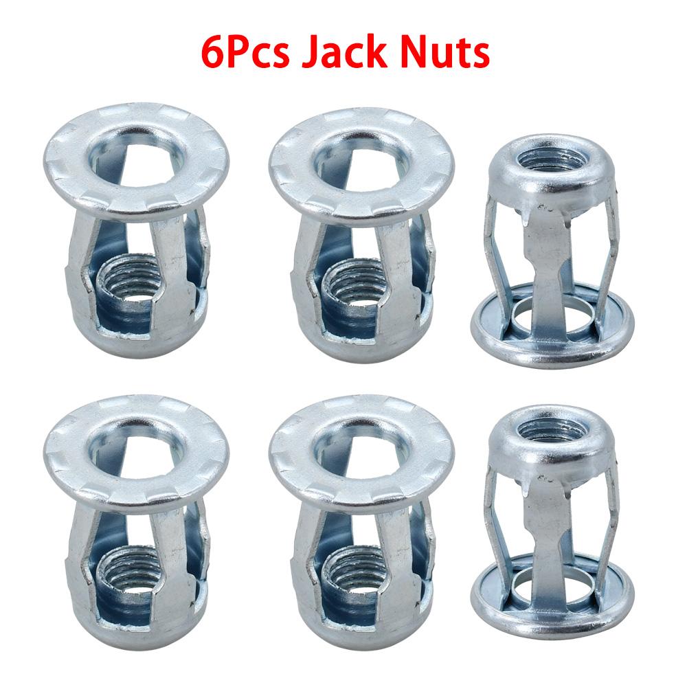 M4 M5 M6 M8 Petal Shape Metal Nut Expansion Screw Molly Jack Nuts Jacknut License Plate Fix Panel Clamp Lock Rivet Nut Rivetnut