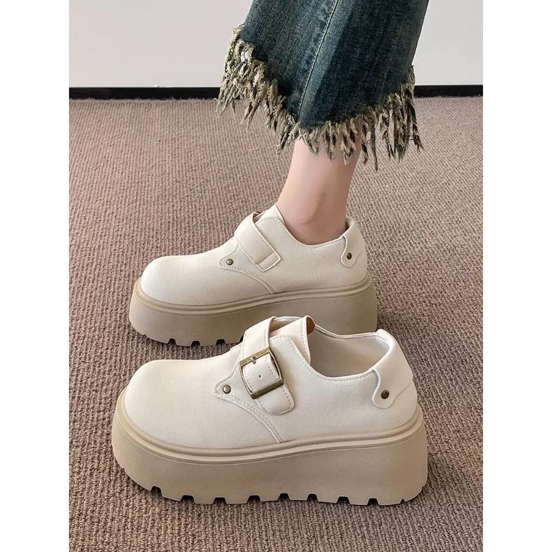 Round Toe High Heels Platform Pumps Ladies on Heeled Women's Shoes Fashion Sale Y2k Quick Delivery 2025 Trend with Discount 39