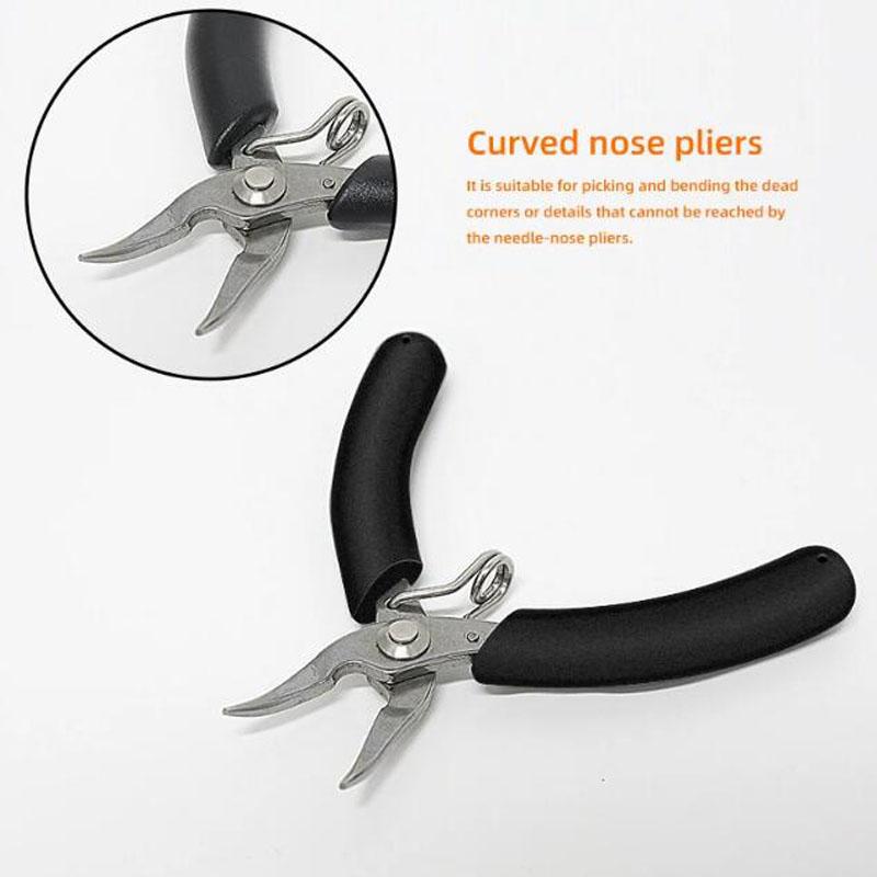 Mini Needle Nose Pliers Jewelry Accessories/Small Portable/DIY Making/Multi Shapes/Cutter Pliers For Handmade DIY Tools