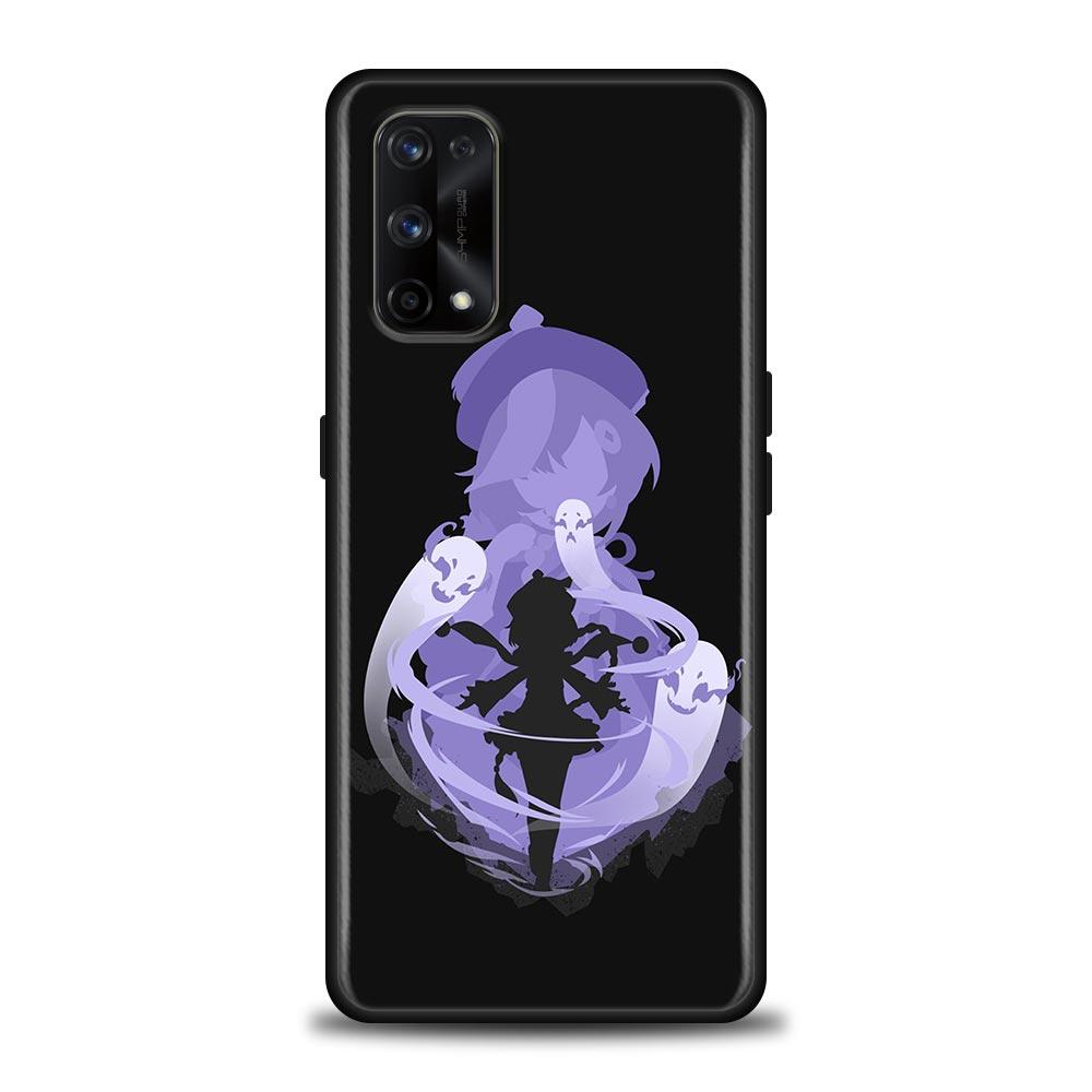 Husă de Telefon Anime Genshin Impact Pentru Oppo Realme 8i 8 9 7 6 5 Pro 9i 7i 5i 6i XT 5G Huse Acoperire Moale din Silicon Realme 8Pro