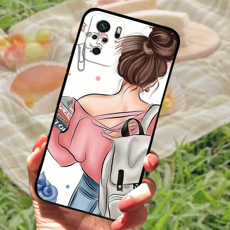 Für Redmi Note 10S Hülle Note10 4G 5G Silikon Weiches TPU Handy Hülle Cover Für Redmi Note 10 Pro Schutz Stoßfänger Funda Capas
