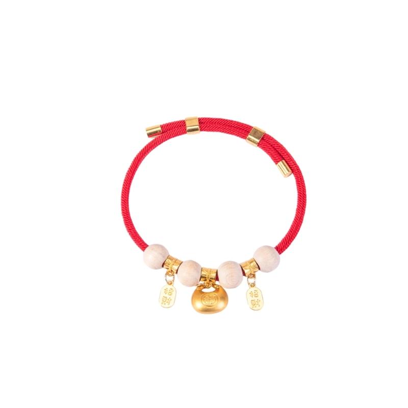 Adjustable Camphorwood Pet Collar Smooth Handcrafted Decorative Round Lock Repelling Durable Polyester S