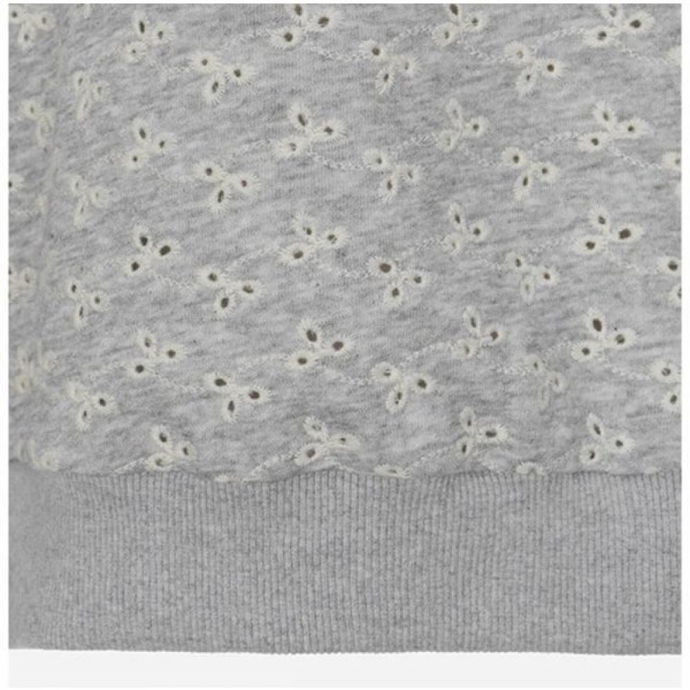 Thursday Island Allover Embroidery Pattern Sweatshirt T262mst136w