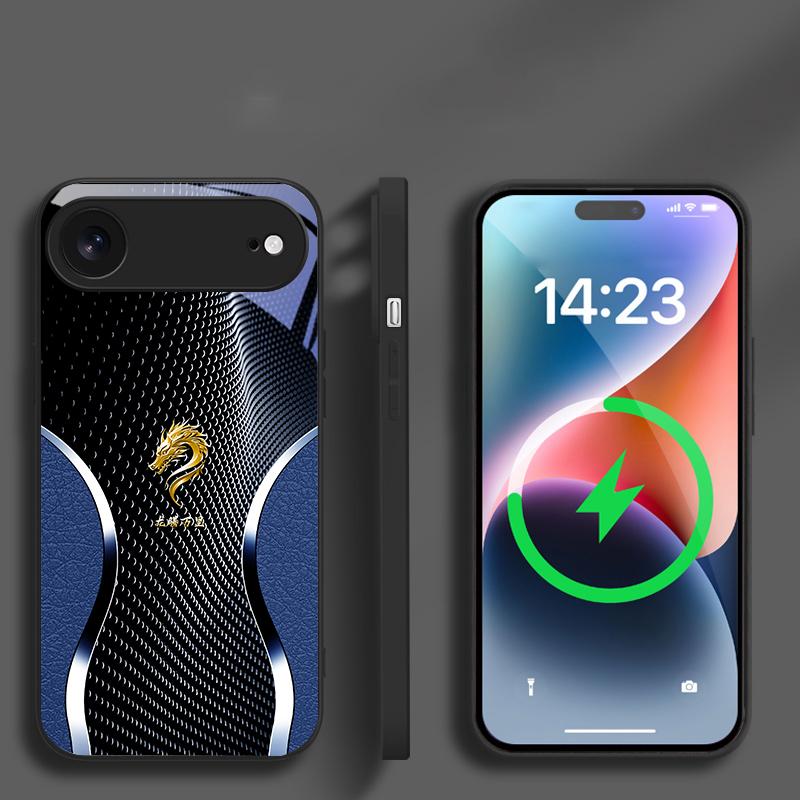 The majestic dragon head For iPhone 17 Pro Max 16E 15 Pro 14 13 Plus 12 mini 11 XR Xs 7 8 16 Air For Magsafe Glass Phone Case