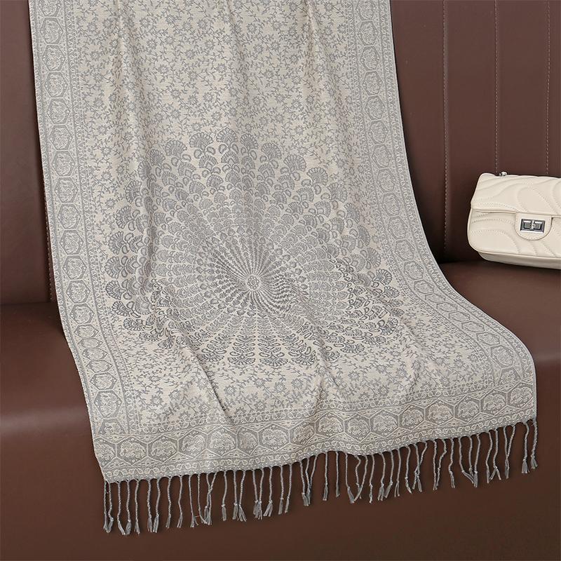 Luxury Thick Cashmere Scarf Women Print New Wraps Pashmina Travel Poncho Warm Blanket Winter Bufanda Shawl Female Stoles