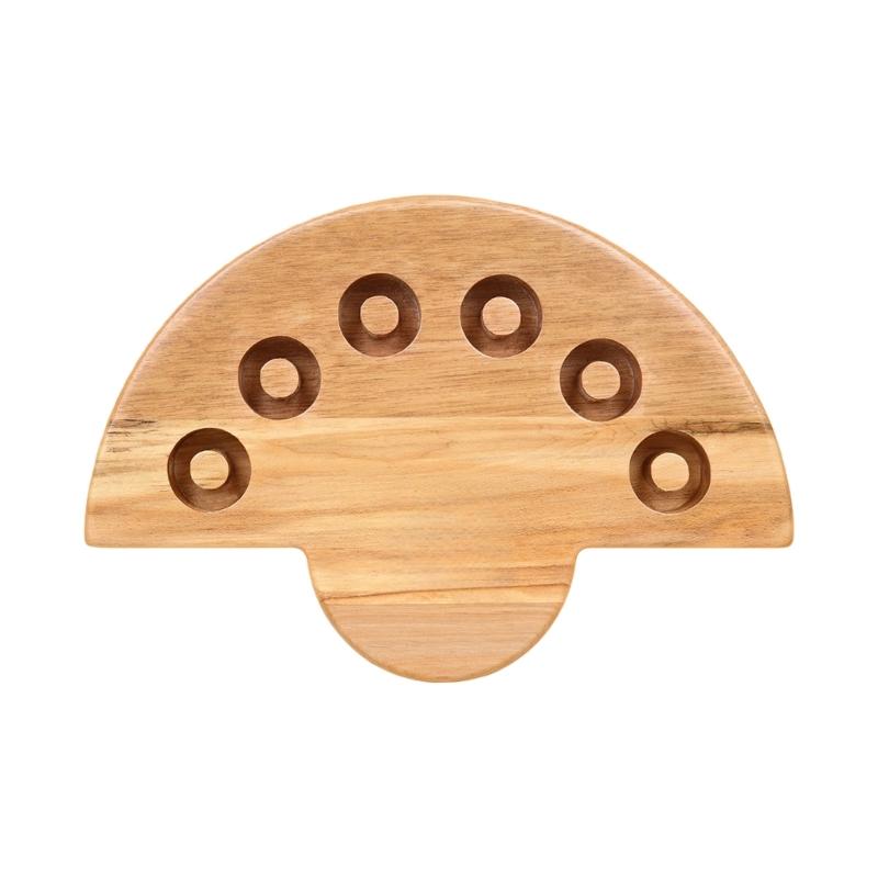 Elegant Wooden Saxophone Mouthpiece Stand Saxophone Clarinet Mouthpiece Organizers For Musicians And Shops 1