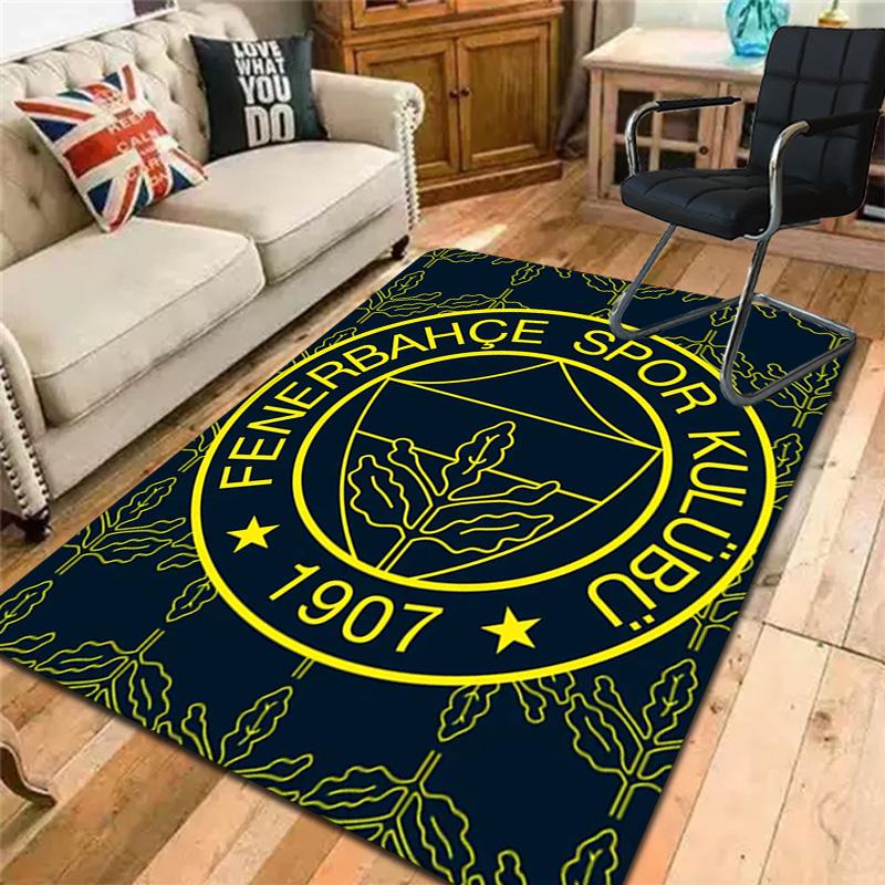 Fenerbahce Sports Club Rug Floor Mat for Living Room or Bedroom Soft and Comfortable Carpet a Gift for Birthday and Holiday.NFF0928286