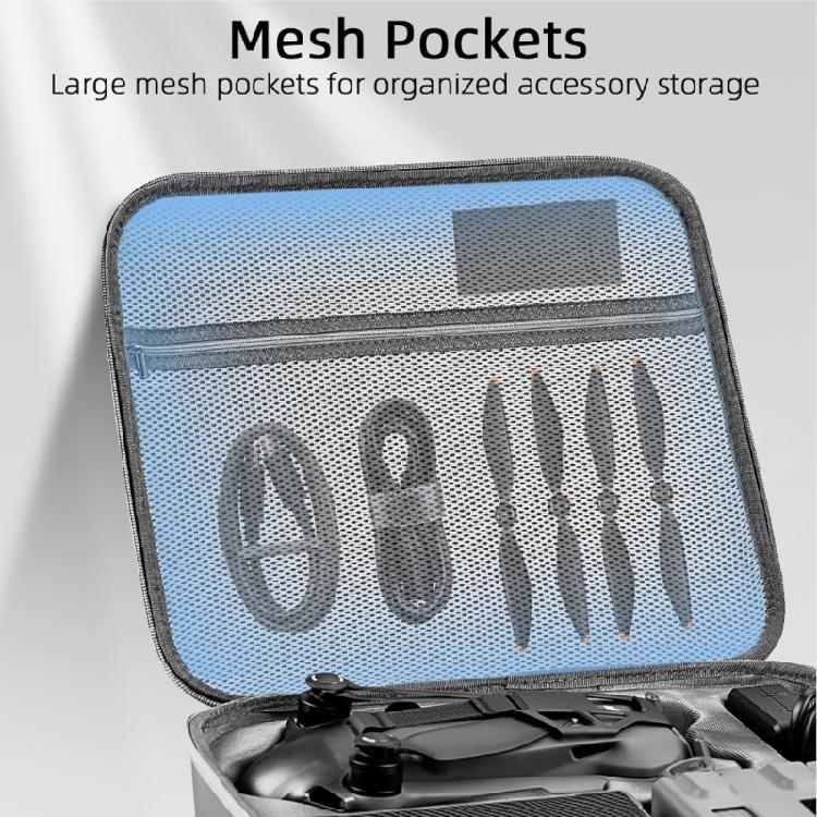 Multifunctional Controller Storage Bag High Density Padding Weatherproof Heavy Duty Protective Carriers for Drones 4PRO