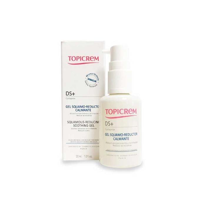 Gel Squamo-Reductor - Topicrem - DS+ - 30 Ml - Hypoallergénique - Apaisant Pour La Peau