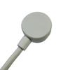 In-Stock White 17.2mm National Standard Three-Prong Power Cord, 0.5m, No Tail